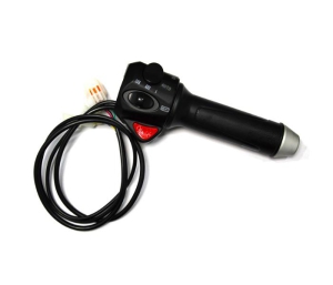 Gasgriff für Super-Soco TC in schwarz
